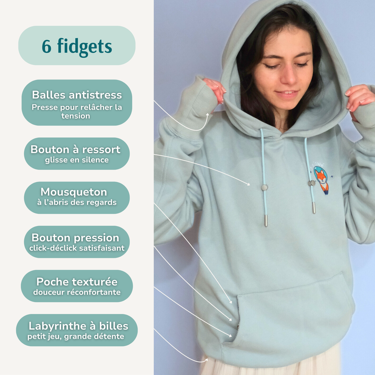 Hoodie Antistress - Stock Fev – Mellowé