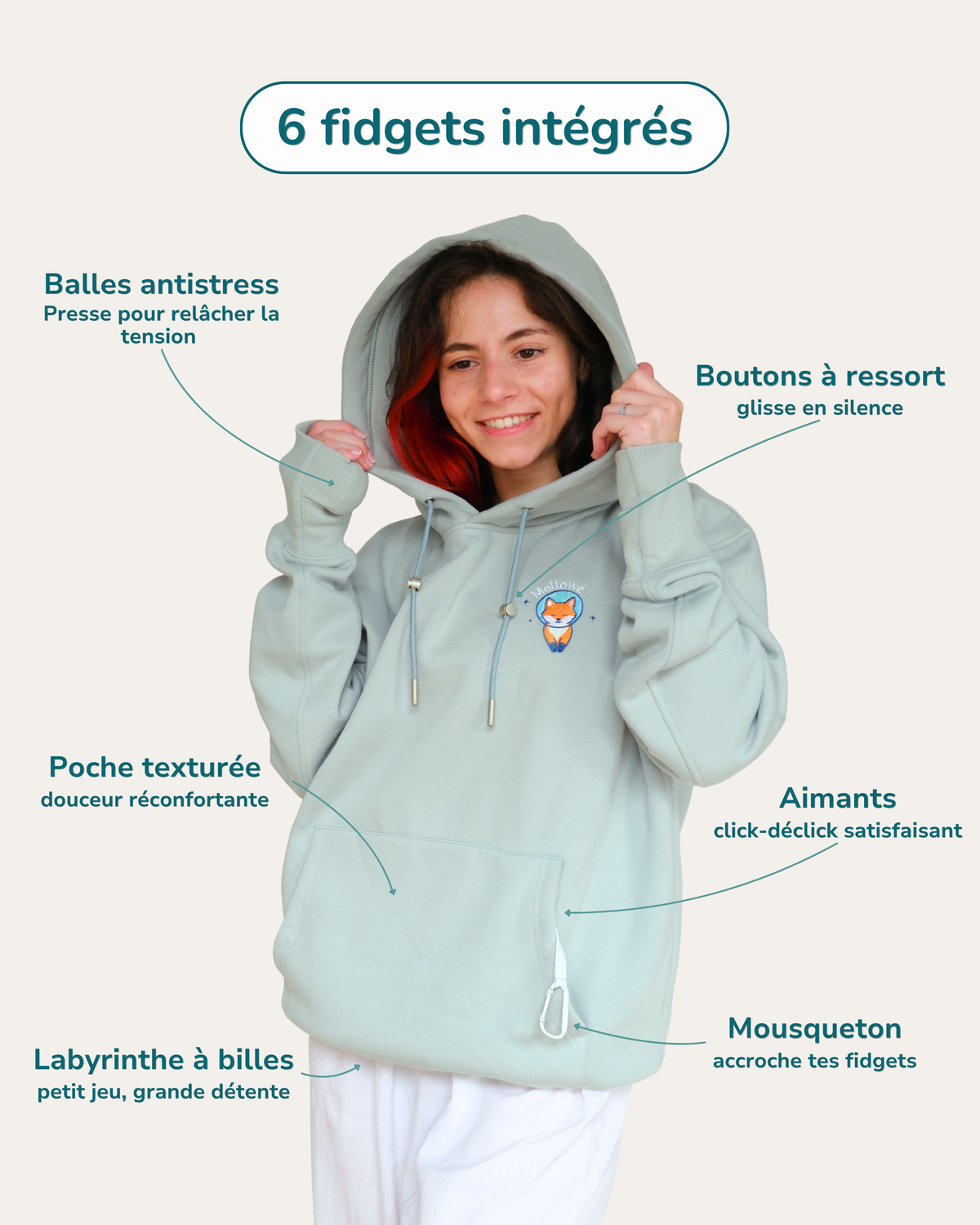 Hoodie Antistress