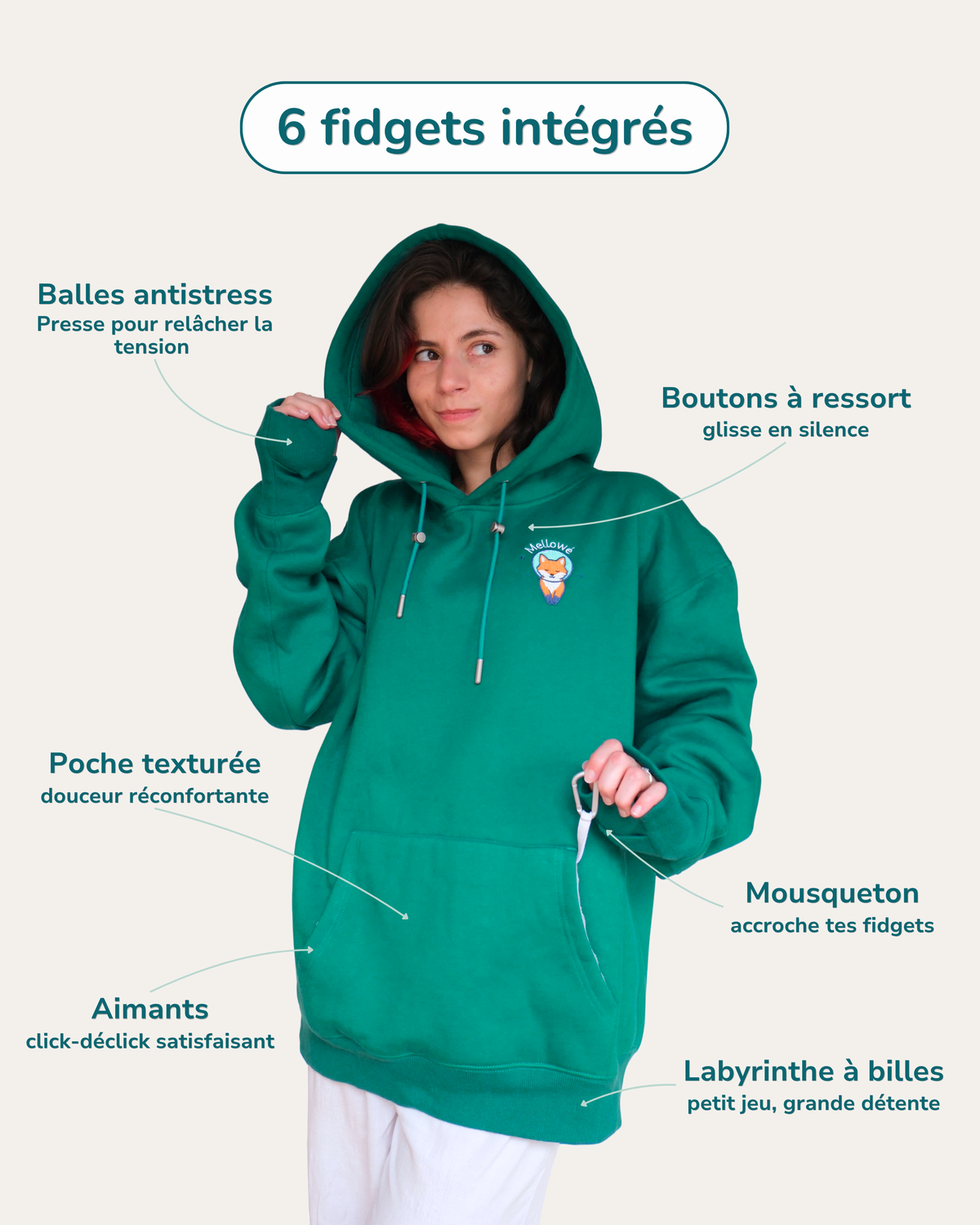 Hoodie Antistress