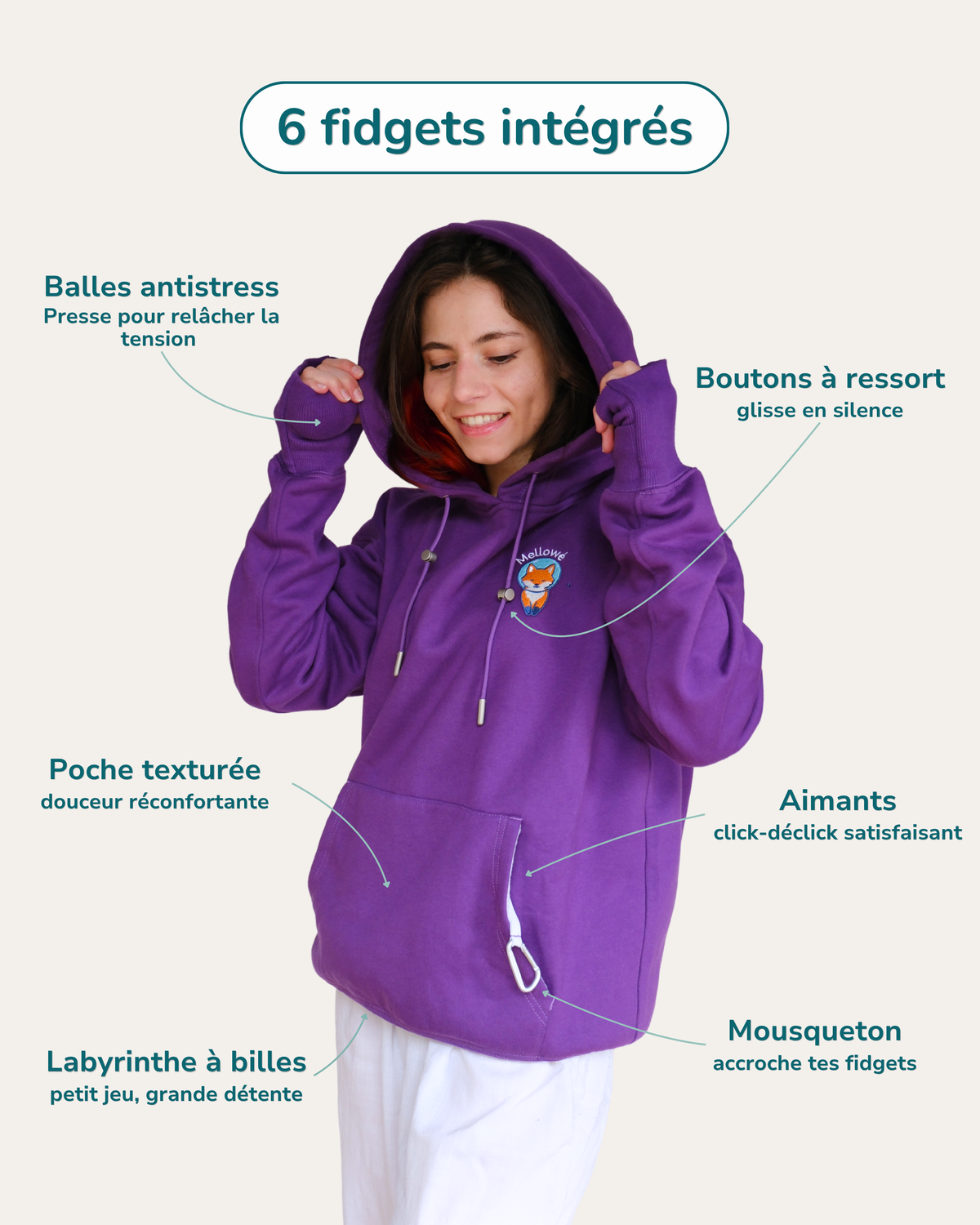 Hoodie Antistress